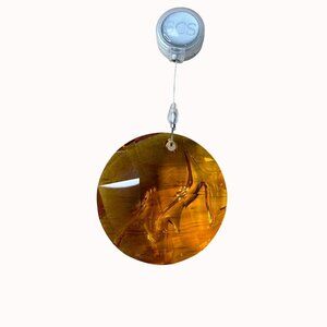 Swarovski SCS Orange Crystal Window Ornament 1017151 5cm With Box